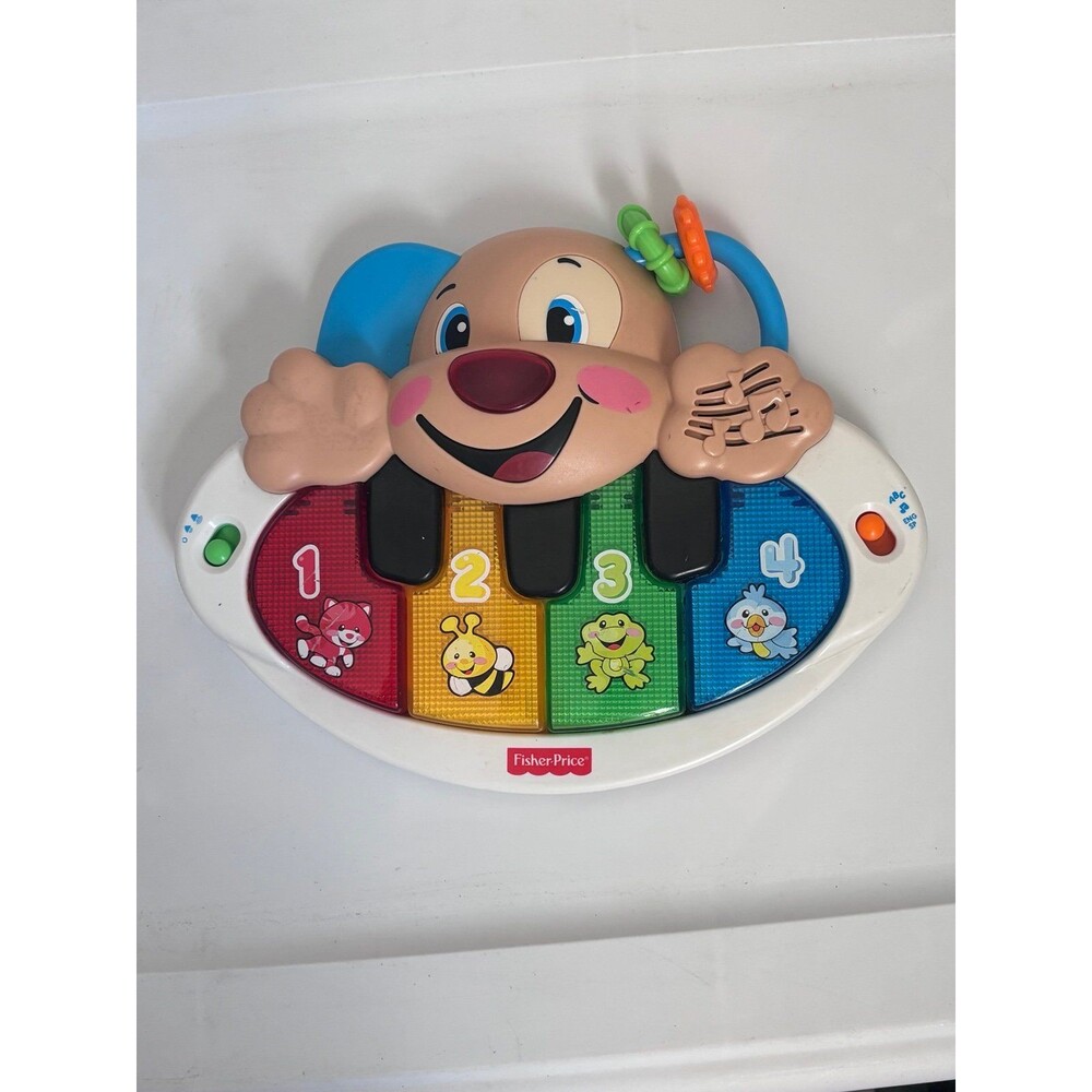 Fisher-Price Laugh & Learn Silly Safari Piano Toy Bilingual Works